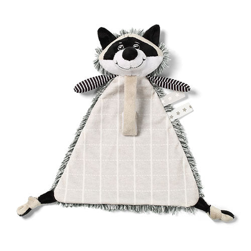 Babyono Cuddly Toy with Pacifier Holder Racoon Rocky | Prenatal, Babies, Nusring, Cybex, Avent Pacifier Holder