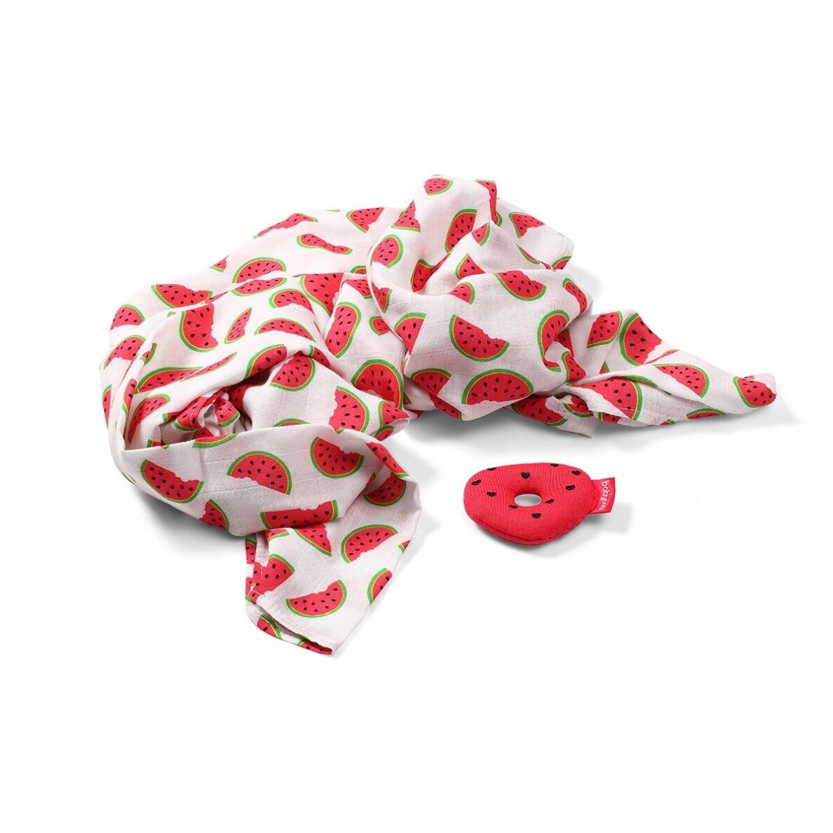 Babyono Bamboo Muslin Swaddle Watermelon 120x120cm | Prenatal, Babies, Nusring, Cybex, Avent Swaddle/Blanket