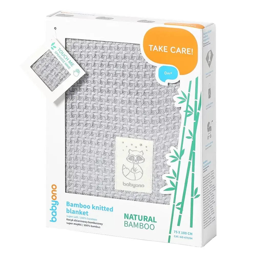 Babyono Natural Bamboo Knitted Blanket | Prenatal, Babies, Nusring, Cybex, Avent Blanket
