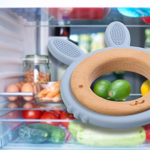 Babyono Wooden Silicon Teether | Prenatal, Babies, Nusring, Cybex, Avent Teether