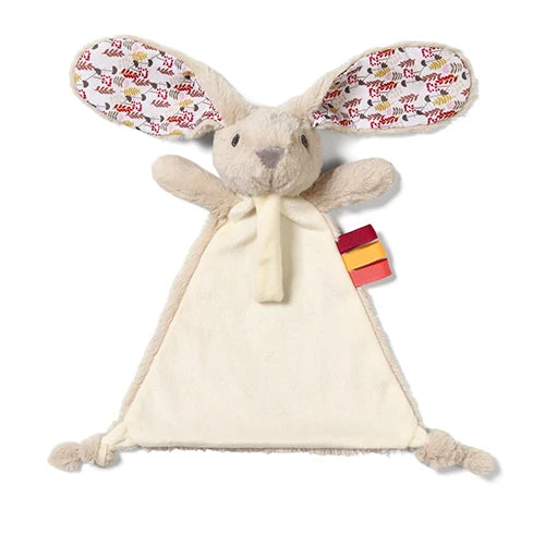 Babyono Rabbit Milly cuddly toy with a dummy holder Plush