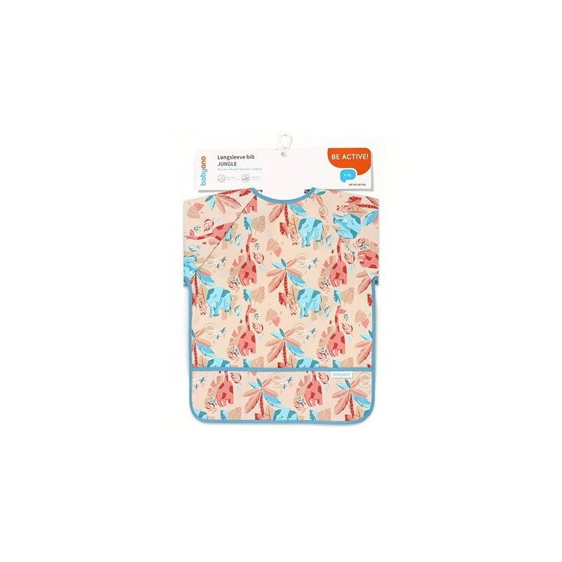 Babyono Longsleeve Bib Jungle | Prenatal, Babies, Nusring, Cybex, Avent Bib