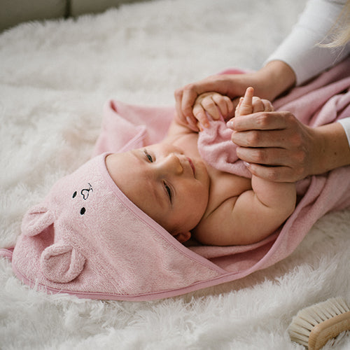 Babyono Bamboo Hooded Towel 100x100cm | Prenatal, Babies, Nusring, Cybex, Avent Bath Towel