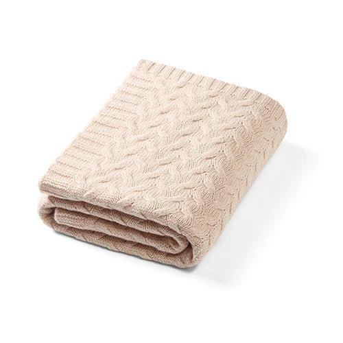Babyono Merino Wool Blanket – Light Beige