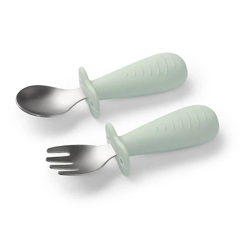 Babyono Stainless steel spoon and fork Cutlery Set