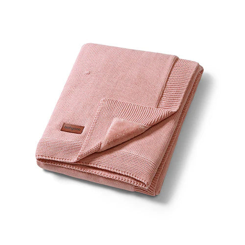 Babyono Cotton Blanket with Flannel Lining Pink