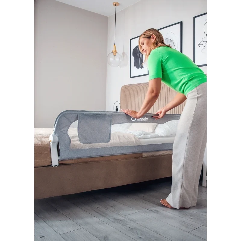 Eva Grey Melange Bed Rail