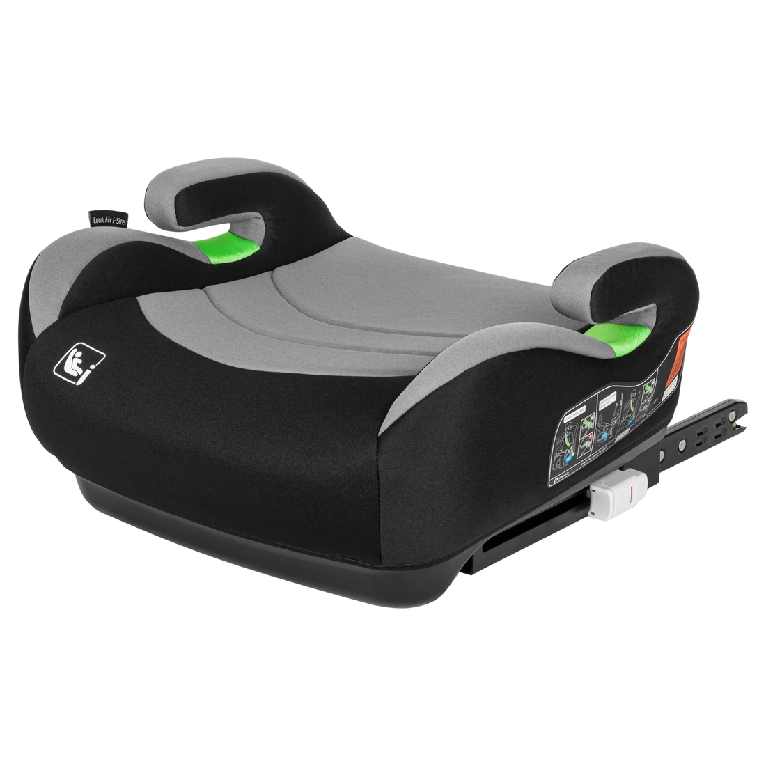 Luuk Fix i-Size Booster Car Seat - Black