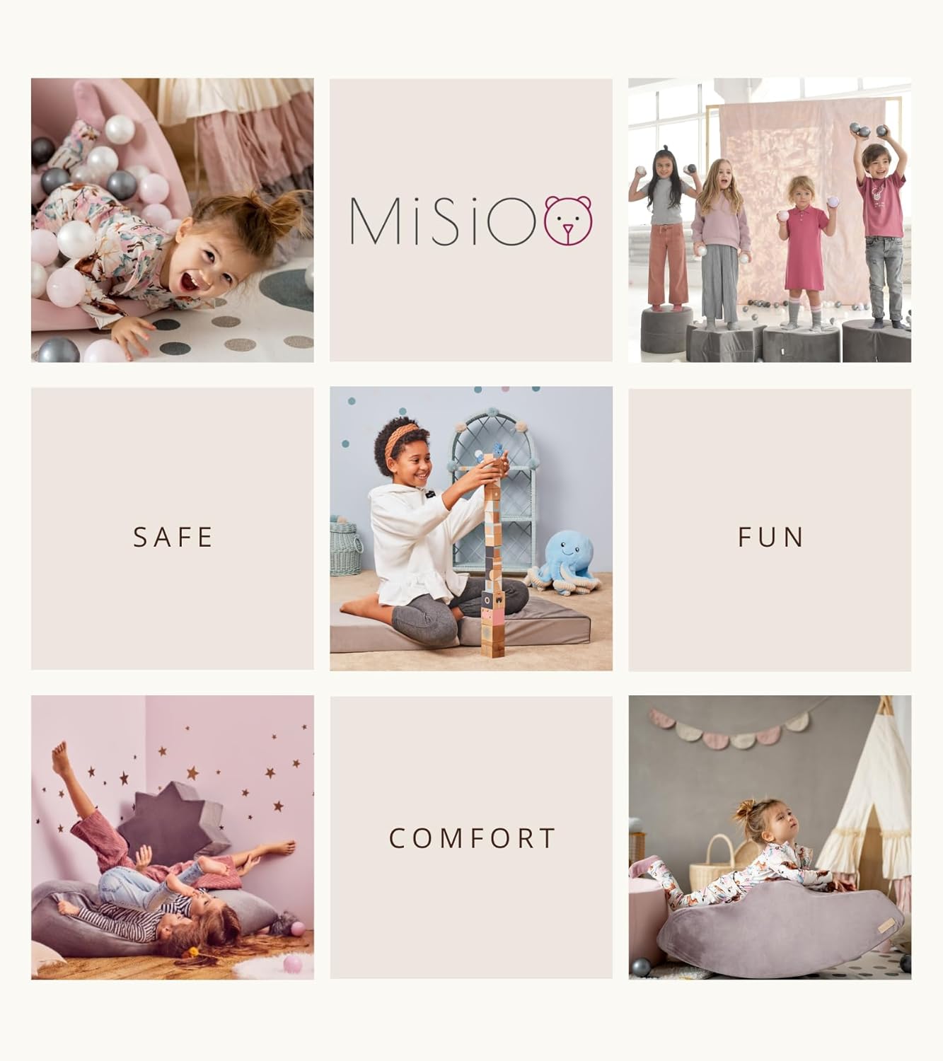 Misioo Pouf - Round | Prenatal, Babies, Nusring, Cybex, Avent Pouf