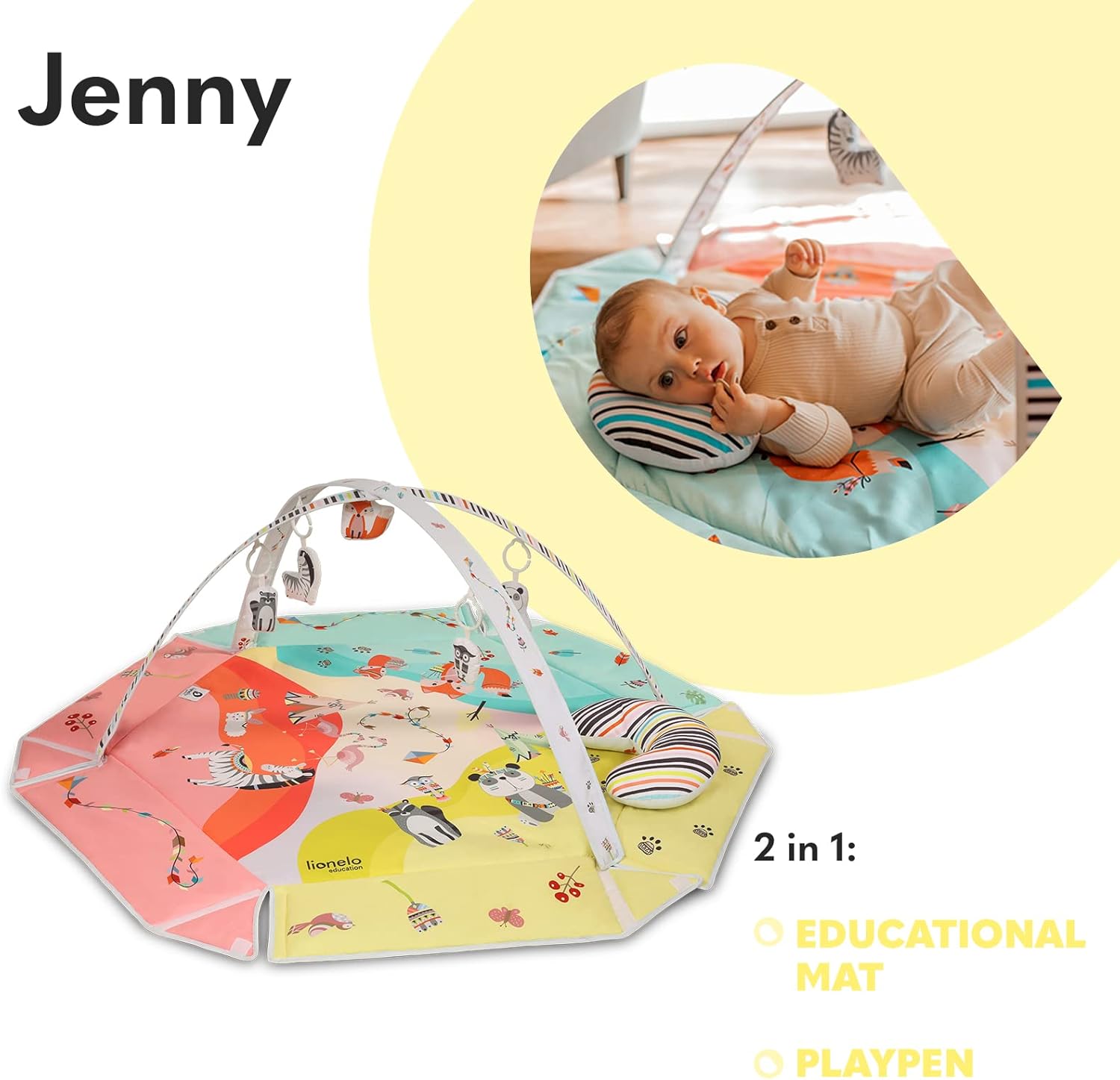 Lionelo Jenny Baby Blanket Crawling Blanket | Prenatal, Babies, Nusring, Cybex, Avent Playmat