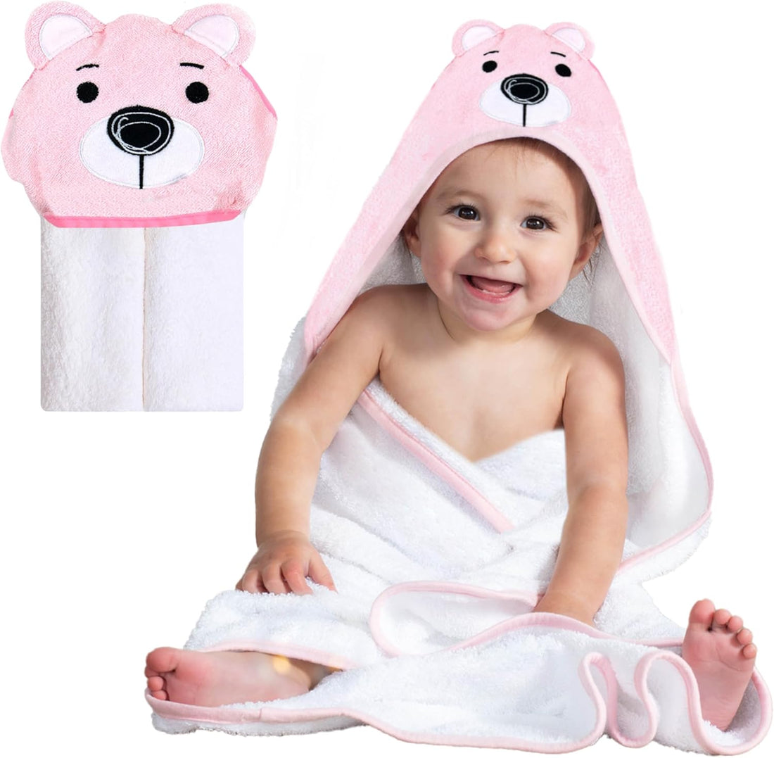 Mother's Choice 3D Hooded Bear Towel Pink | Prenatal, Babies, Nusring, Cybex, Avent Baby Towel