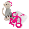 Matchstick Monkey Teething Gift Set Plush Teether Muslin Blanket Baby | Prenatal, Babies, Nusring, Cybex, Avent Teether