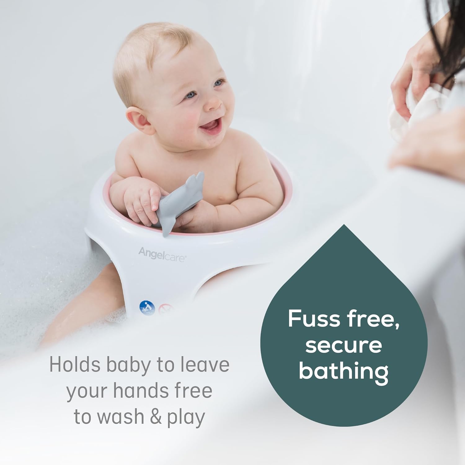Angelcare Baby Bath Seat - Soft Touch Support - Water Level Indicator | Prenatal, Babies, Nusring, Cybex, Avent Bath Seat