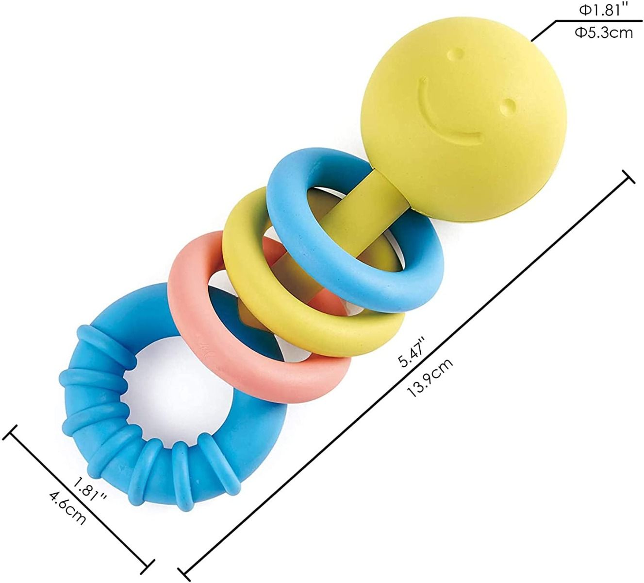 Hape Rattling Rings Teether | Prenatal, Babies, Nusring, Cybex, Avent Teether