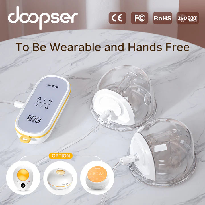 Doopser Electric Wearable Breast Pump Hands Free Double Milk Collection | Prenatal, Babies, Nusring, Cybex, Avent Breast Pump