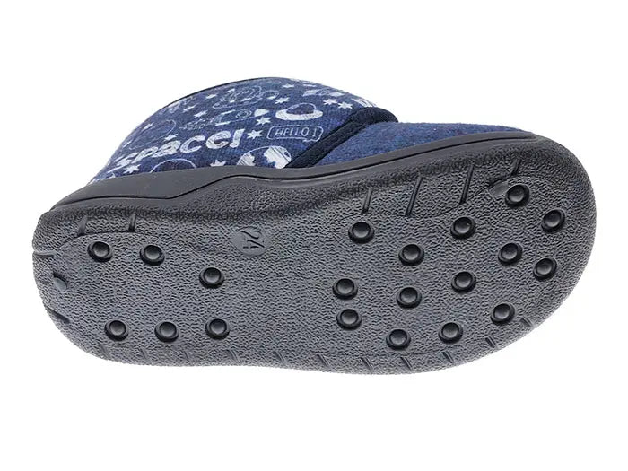 Beppi Indoor Shoe Baby Navy Blue 19 slipper