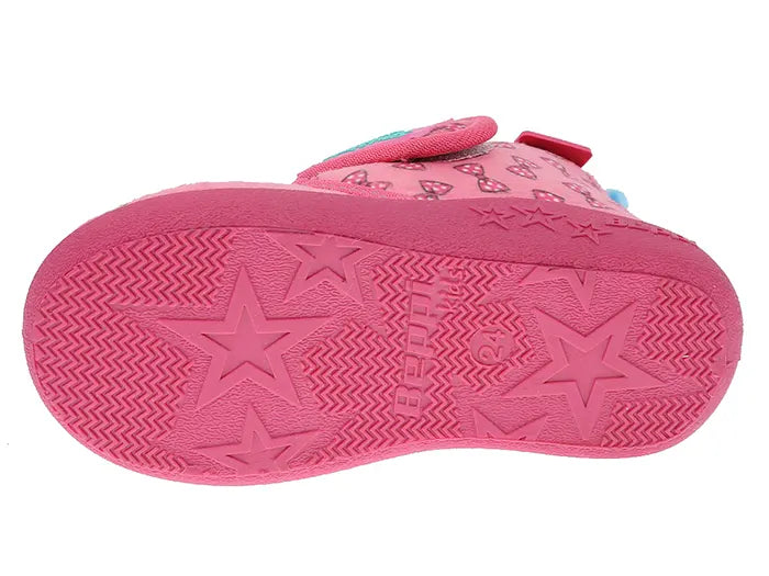 Beppi Best Friends baby slippers Pink slipper