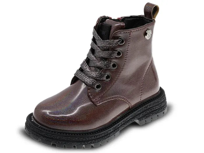 Beppi Children's High boot in synthetic leather Pale Rose Boot