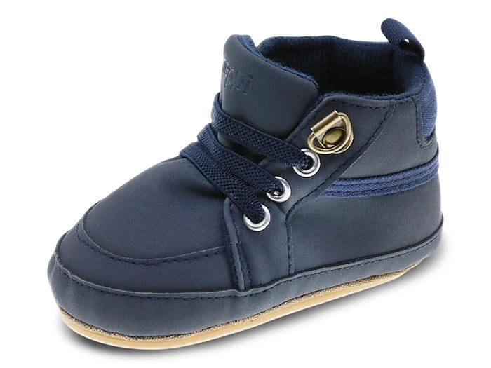 Beppi Baby shoes made of synthetic leather Navy Shoe