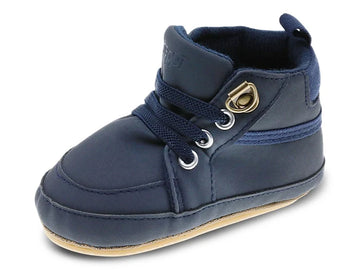 Beppi Baby shoes made of synthetic leather Navy Shoe