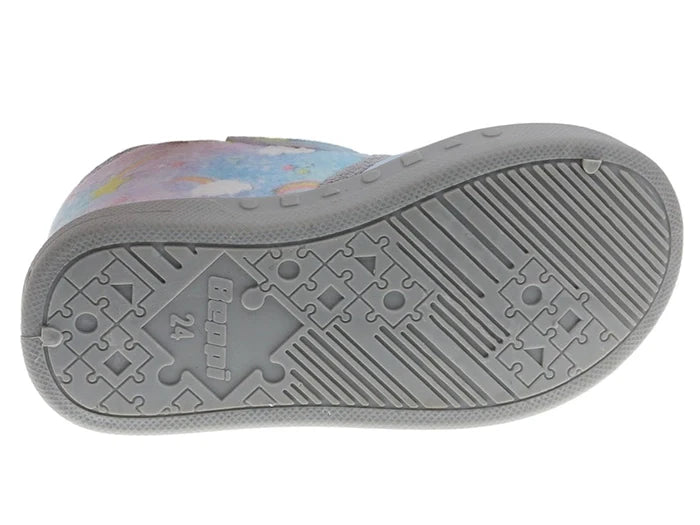 Beppi Baby slippers with print - Rainbow Indoor Shoe