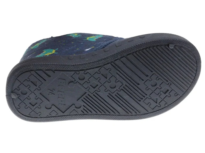 Beppi Baby slippers with Space print Indoor Shoe