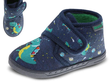 Beppi Baby slippers with Space print Indoor Shoe