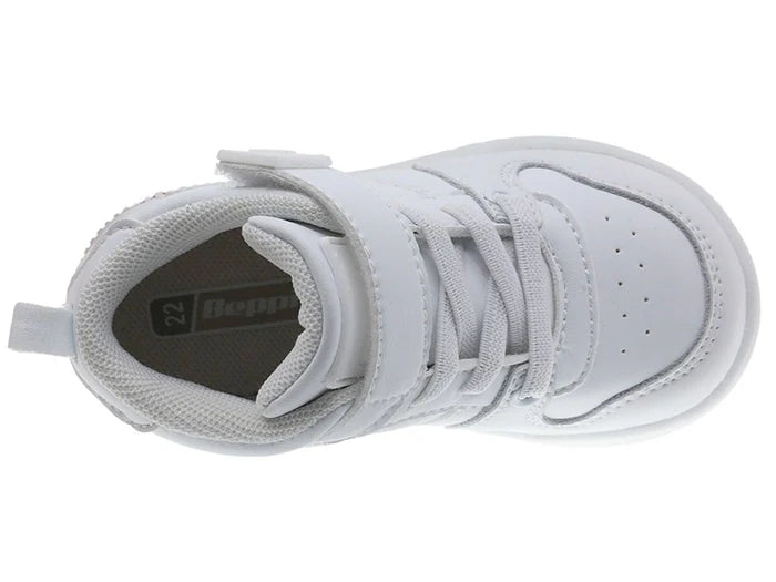 Beppi Baby boot in synthetic leather White Casual Shoe