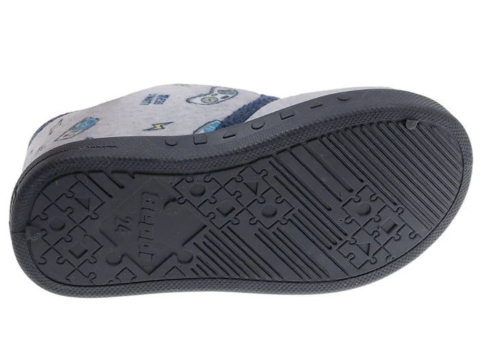 Beppi Baby slippers with Gaming print Indoor Shoe