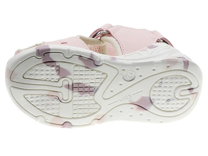 Beppi Baby Pink sandals in synthetic leather and textile Sandal, USA international shipping, lebanon, babies