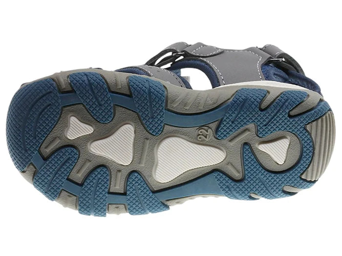 Beppi Baby Grey Casual Sandal in Synthetic Leather Sandal, USA international shipping, lebanon, babies