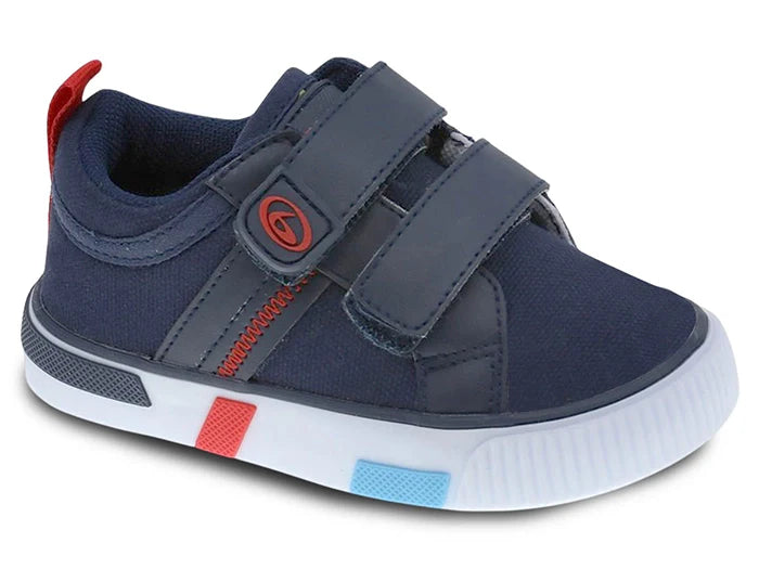 Beppi Baby Navy Canvas Shoe With Velcro Canvas Shoe, USA international shipping, lebanon, babies