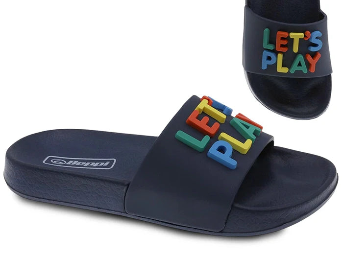 Beppi Let's Play Slipper Navy Slipper, USA international shipping, lebanon, babies