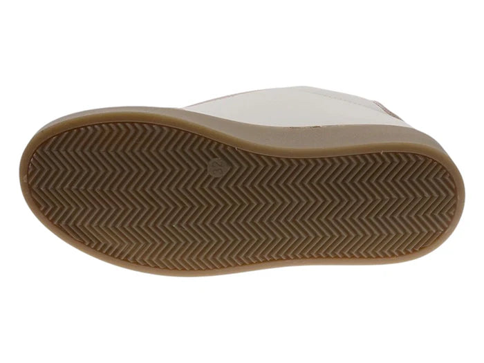 Beppi Casual shoe in synthetic leather White Pink Casual Shoe