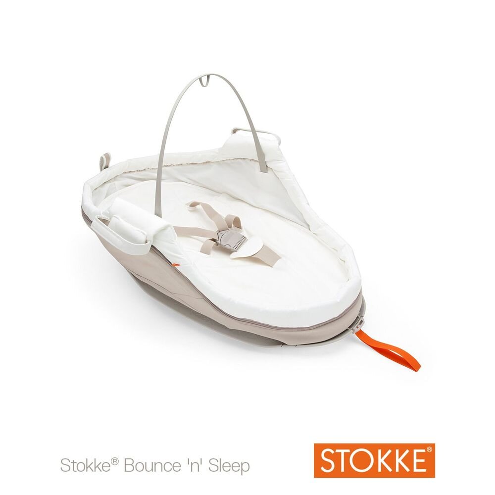 Stokke Bounce N Sleep Baby Bouncer Cover White  Cover