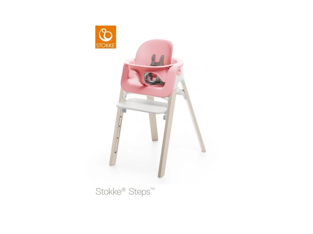 Stokke Baby Set Steps™ - Pink High Chair