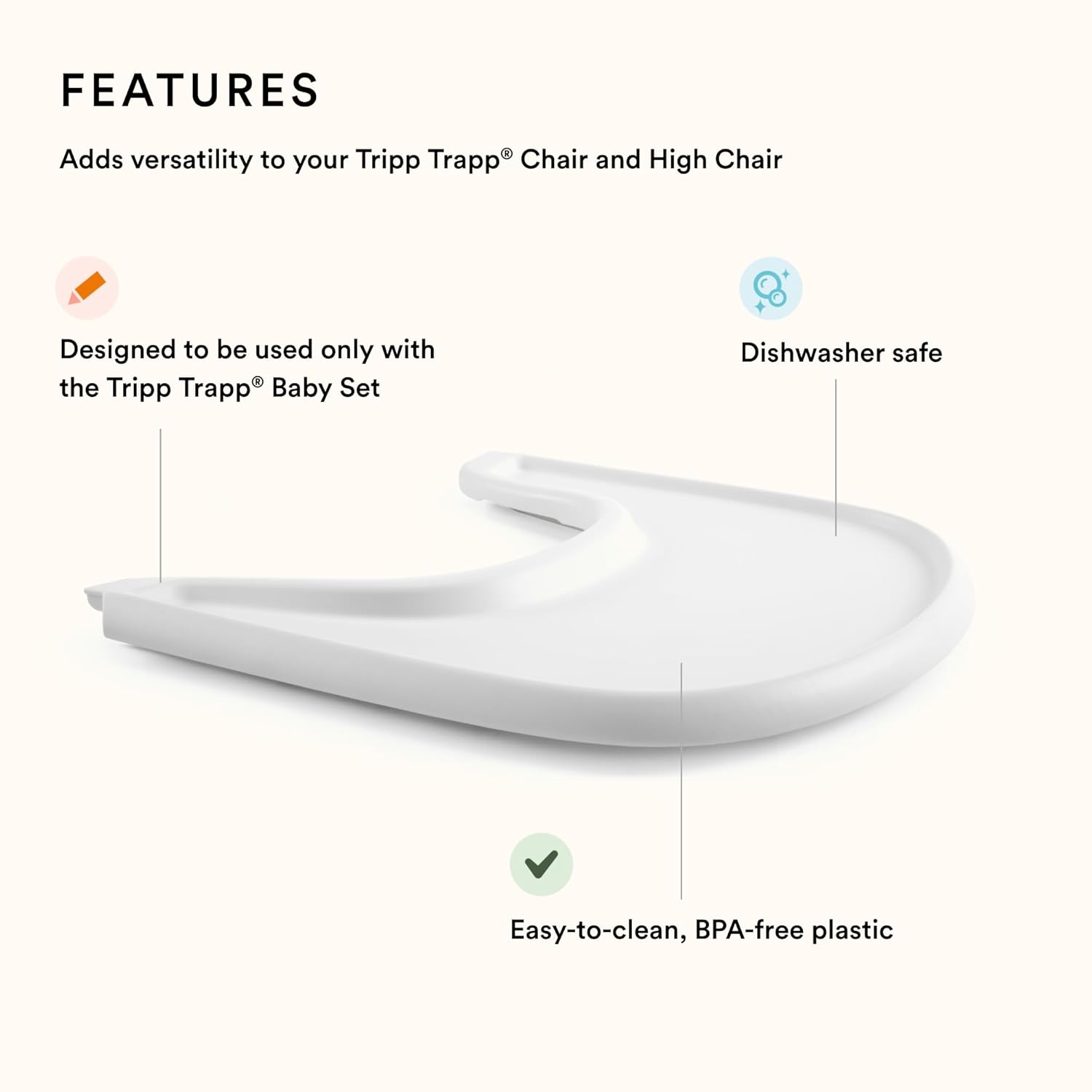 Stokke Tripp Trapp Tray | Prenatal, Babies, Nusring, Cybex, Avent High Chair Tray