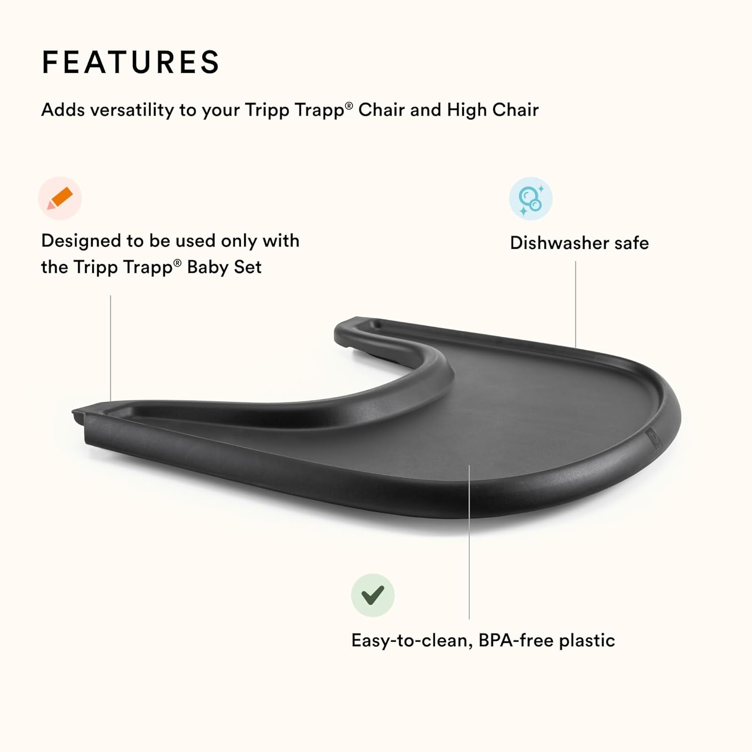 Stokke Tripp Trapp Tray | Prenatal, Babies, Nusring, Cybex, Avent High Chair Tray