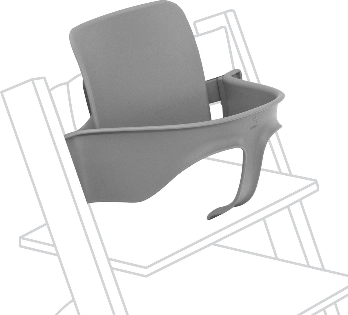 stokke high chair gray Stokke Baby set for Tripp Trapp chair