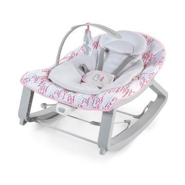 Keep Cozy 3-in-1 Grow with Me Baby Bouncer, Rocker & Toddler Seat, lily