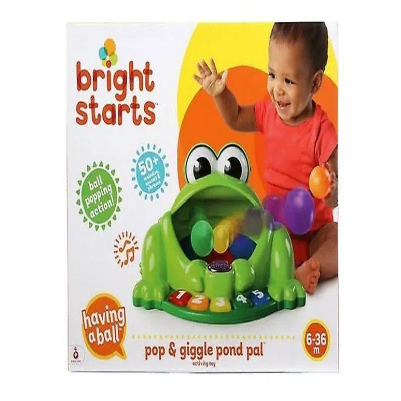 Bright Starts Pop & Giggle Pond Pal Toy | Prenatal, Babies, Nusring, Cybex, Avent Musical Toy