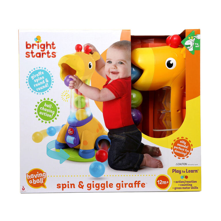 Bright Starts Having a Ball - Spin & Giggle Giraffe | Prenatal, Babies, Nusring, Cybex, Avent Activity Toy