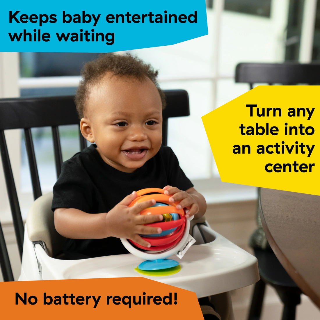 Baby Einstein Sticky Spinner Activity & High Chair Toy High Chair Toy