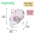 Ingenuity Soothing Baby Bouncer Infant Seat with Vibrations | Prenatal, Babies, Nusring, Cybex, Avent Bouncer