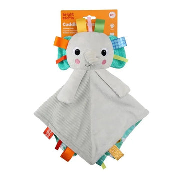 Bright Starts Cuddle 'N Tags - Sided Lovie - Elephant | Prenatal, Babies, Nusring, Cybex, Avent Plush & Soft Toy