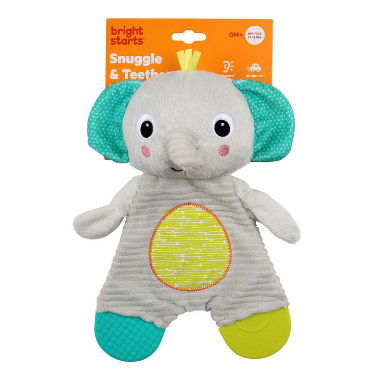 Bright Starts Snuggle & Teether - Elephant | Prenatal, Babies, Nusring, Cybex, Avent Teether