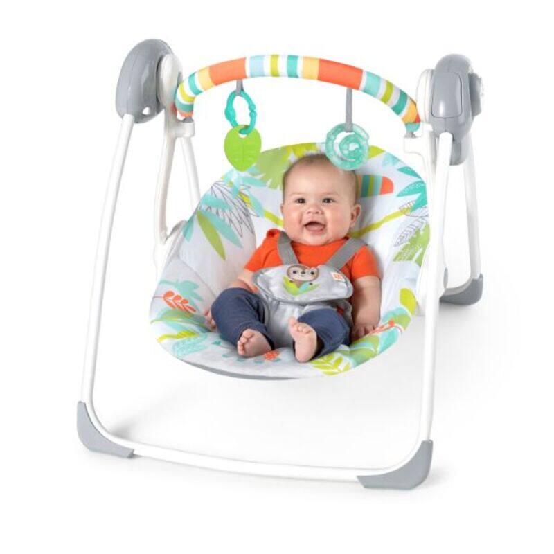 Bright Starts Rainforest Vibes Portable Swing | Prenatal, Babies, Nusring, Cybex, Avent Swing