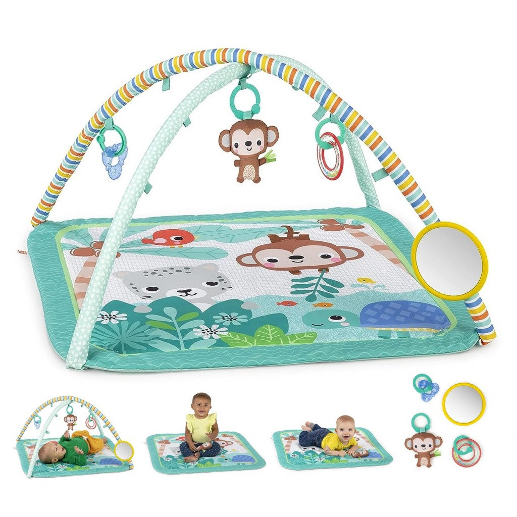 Bright Starts Baby Activity Gym - Zig Zag Safari | Prenatal, Babies, Nusring, Cybex, Avent Playmat & Gym