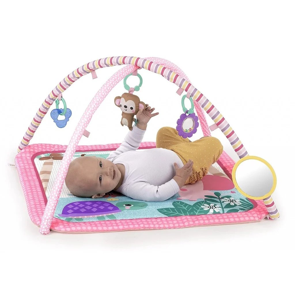 Bright Starts Baby Activity Gym - Floral Safari | Prenatal, Babies, Nusring, Cybex, Avent Playmat & Gym
