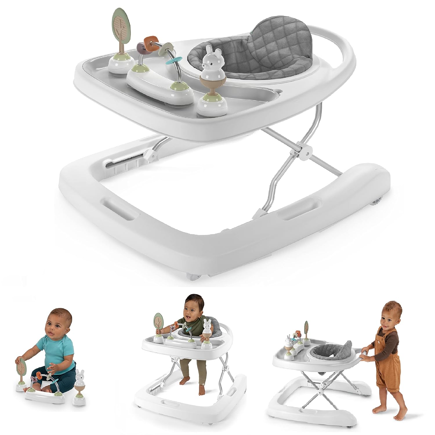 Ingenuity Step & Sprout 3-in-1 Foldable Baby Activity Walker First Forest | Prenatal, Babies, Nusring, Cybex, Avent Walker